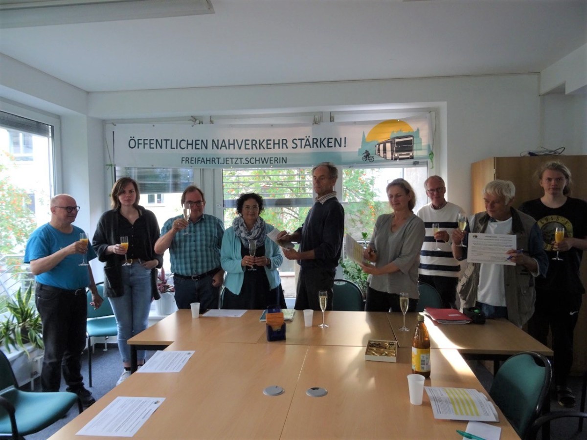 Pressekonfrenz zum Bürgerbegehren